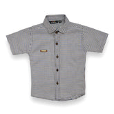 Boys Cheque Half Sleeves Shirt